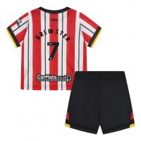 Sheffield United Rhian Brewster #7 Replica Home Minikit 2024-25 Short Sleeve (+ pants)